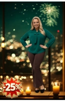 M46222 BLUZKA AMELIA ZIELONA